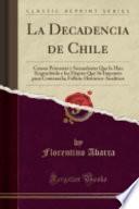 libro La Decadencia De Chile
